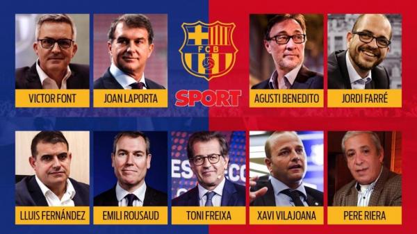 رونمایی از نامزدهای ریاست باشگاه بارسلونا