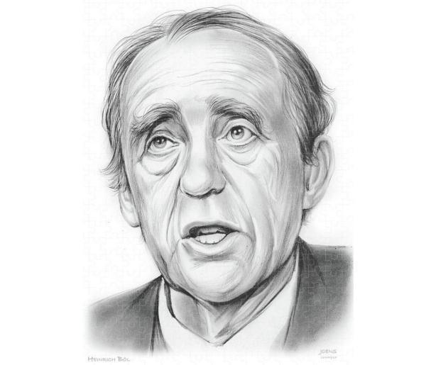 داستان کوتاه در کنار پل ، نوشتهٔ هاینریش بل