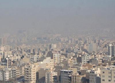 آلودگی هوای تهران، البرز، اراک و اصفهان