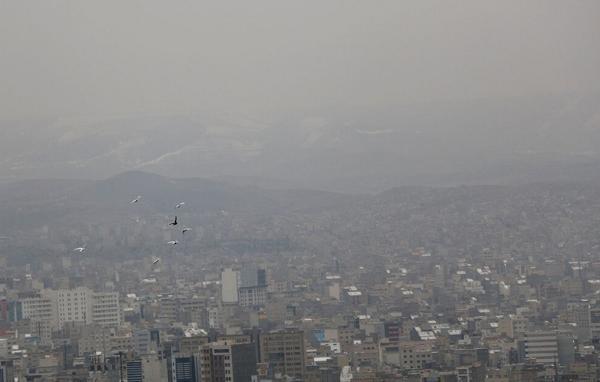 هشدار هواشناسی نسبت به تداوم آلودگی هوا در تهران